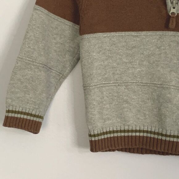 OshKosh B’GOSH | Genuine Kids Boys Grey Dinosaur Pullover Sweater - Picture 4 of 6